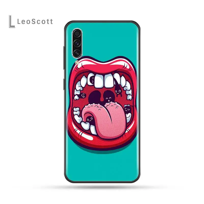 

Cute Wisdom Teeth Tooth Phone Case For Samsung Galaxy M10 20 30 A 40 50 70 71 6S A2 A6 A9 2018 J7 CORE PLUS STAR S10 5G C8