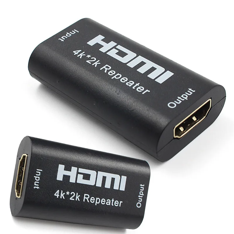 1080 P 4 K * 2 hdmi удлинитель ретранслятор 3D HDMI адаптер Усилитель сигнала 95 Гбит/с через