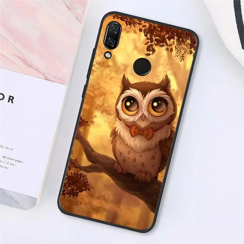 Maiyaca мультфильм милые животные Сова телефонный чехол для Xiaomi Redmi4X 6A 9 8A note pro 5Plus Note4