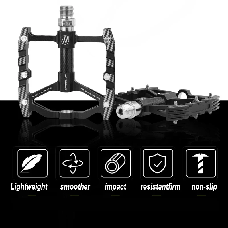 Велосипедные педали Нескользящие ультралегкие велосипедные с уплотненным