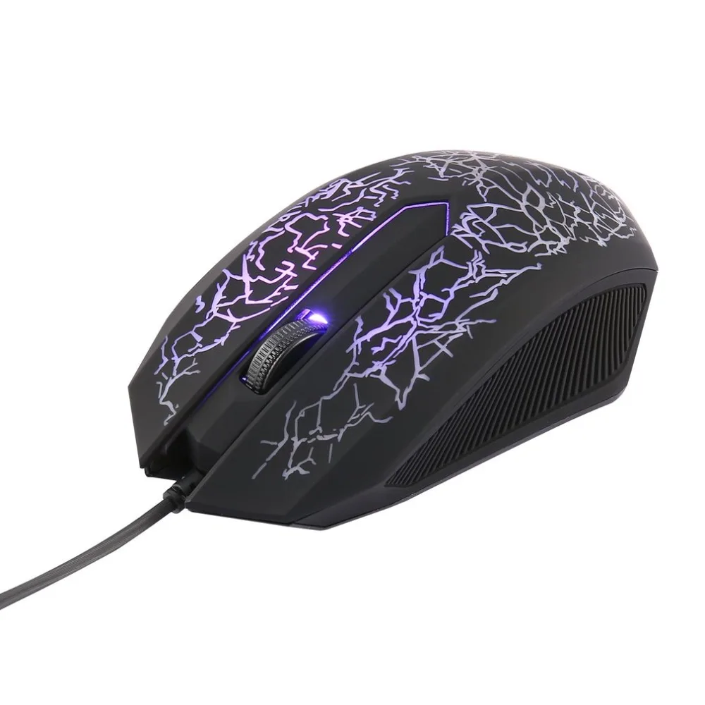 3200 dpi светодиодный оптический 3 кнопки 3D USB Проводная игровая мышь Pro Gamer компьютерные мыши для ПК Регулируемая, USB, Проводная игровая мышь