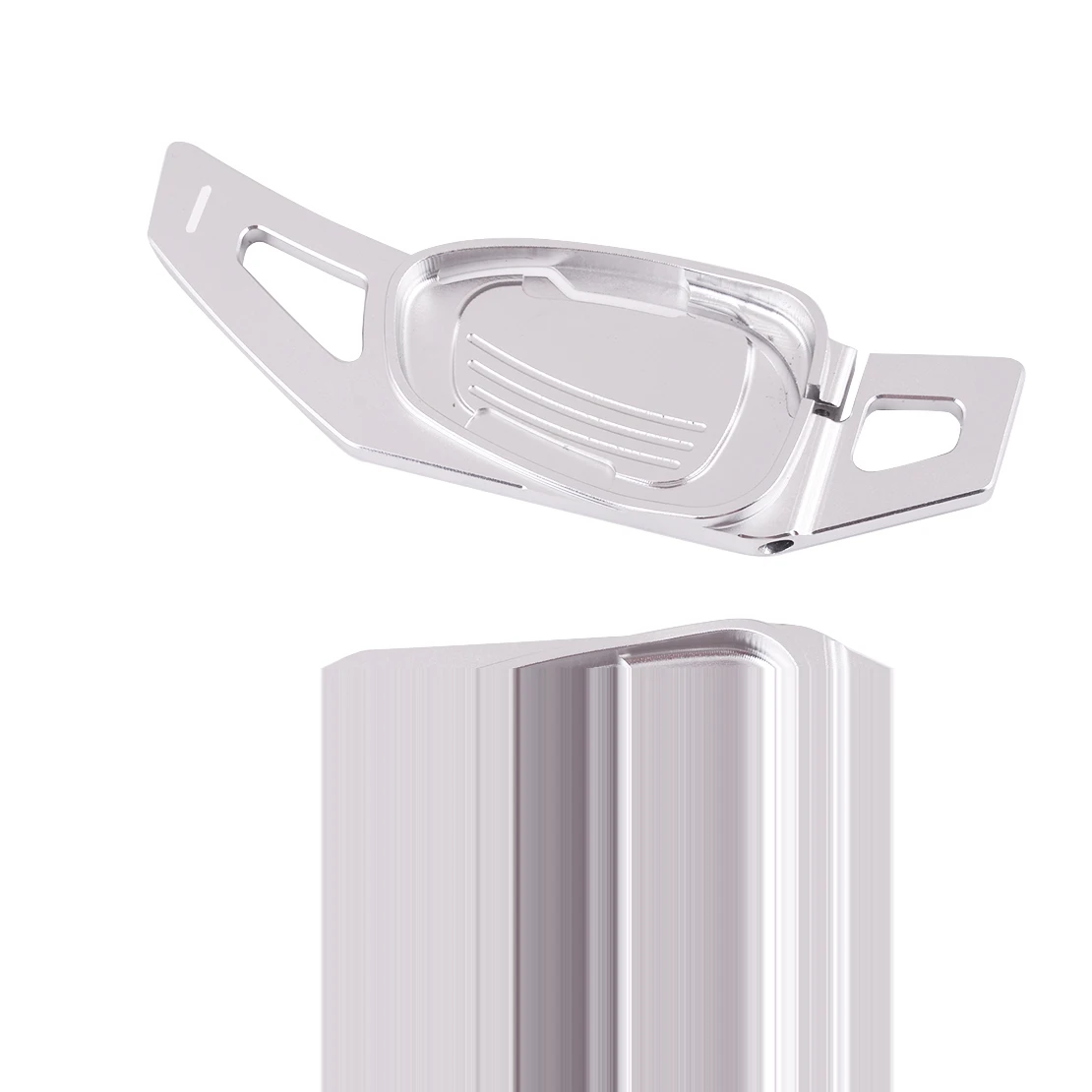 2 шт. Автомобильный Алюминиевый сплав серебристый руль сдвиг весло для