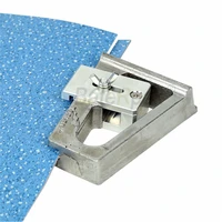 baterpak pvc floor wall edge cutteraluminum handle roll floor cuttercut edge size 10 23mm adjustablewith 5pcs blade