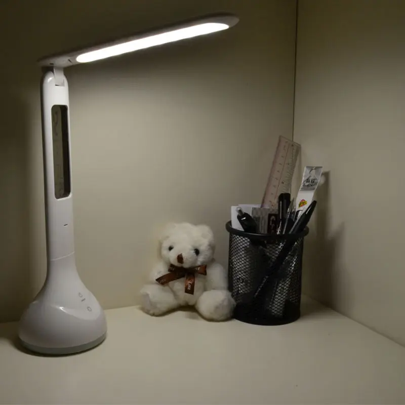 Светодиодная настольная лампа складной светильник с календарём регулировкой