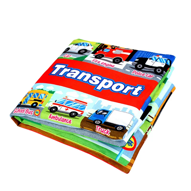 Детские игрушки Детская Мягкая Книга сенсорный 1 год младенец или малыш