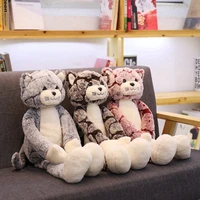 1pc 50 90cm kawaii cats plush toys cute stuffed animals fluffy cat dolls soft kids toys children birthday present xmas gifts