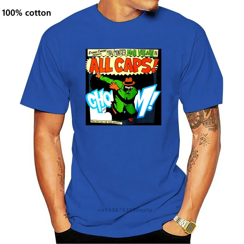 

Новинка Madvillain (Mf Doom & Madlib) рубашка с коротким рукавом Размер S - 2Xl популярная футболка