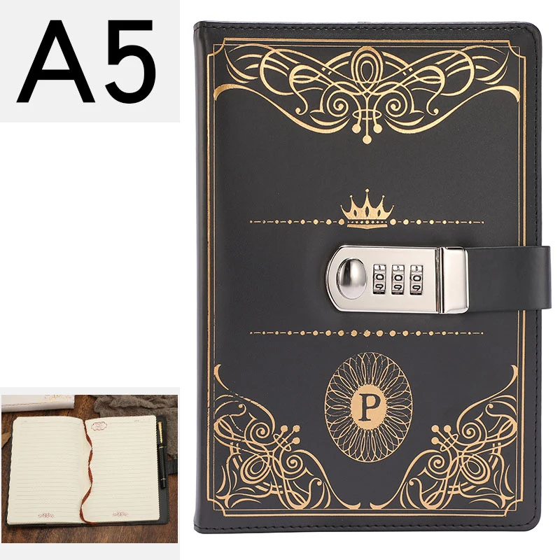 A5 Корея блокнот Пароль Книга с замком креативные школьные офисные