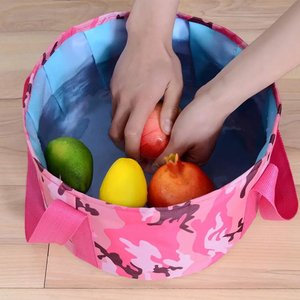 Складной бассейна путешествия умывальник для кемпинга ведро рыбалка