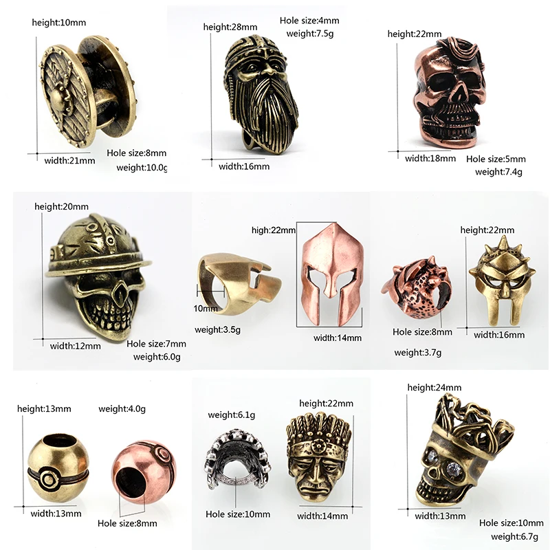 Бусины-разделители для изготовления ювелирных изделий золотые в стиле ретро