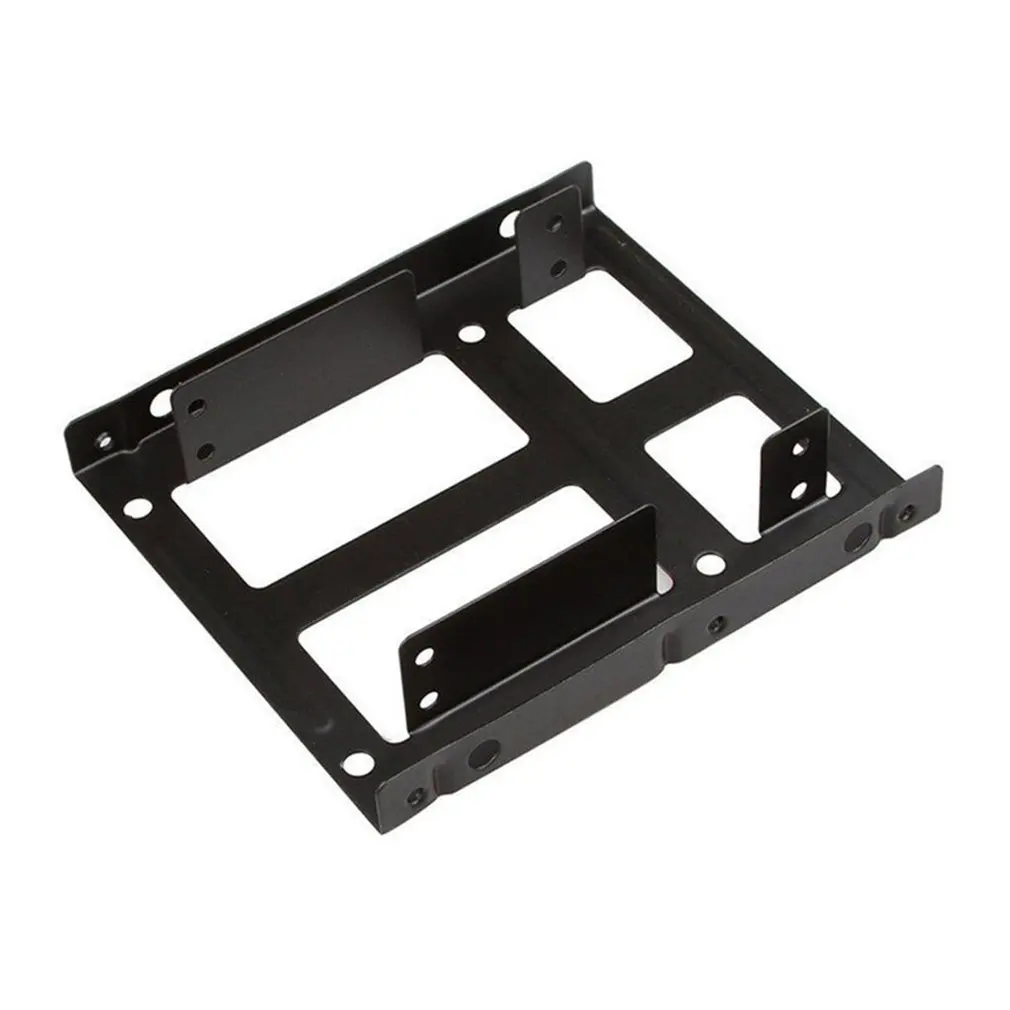 

2X 2.5 inch SSD to 3.5 inch Internal Hard Disk Drive Mounting Kit Bracket (SATA Data Cables and Power Cables Included)