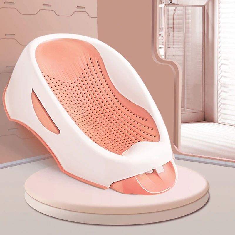 Детская стойка для ванной нескользящая новорожденных защита мягкая детей душа