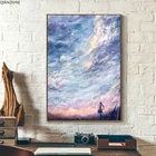 Картина из аниме QIANZEHUI, картина из круглых страз, с изображением неба, для рукоделия