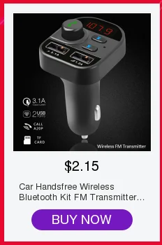 Автомобильный комплект громкой связи, беспроводной Bluetooth, fm-передатчик, автомобильный MP3 радио адаптер, 2 USB зарядного устройства, fm-модулятор, автомобильные аксессуары