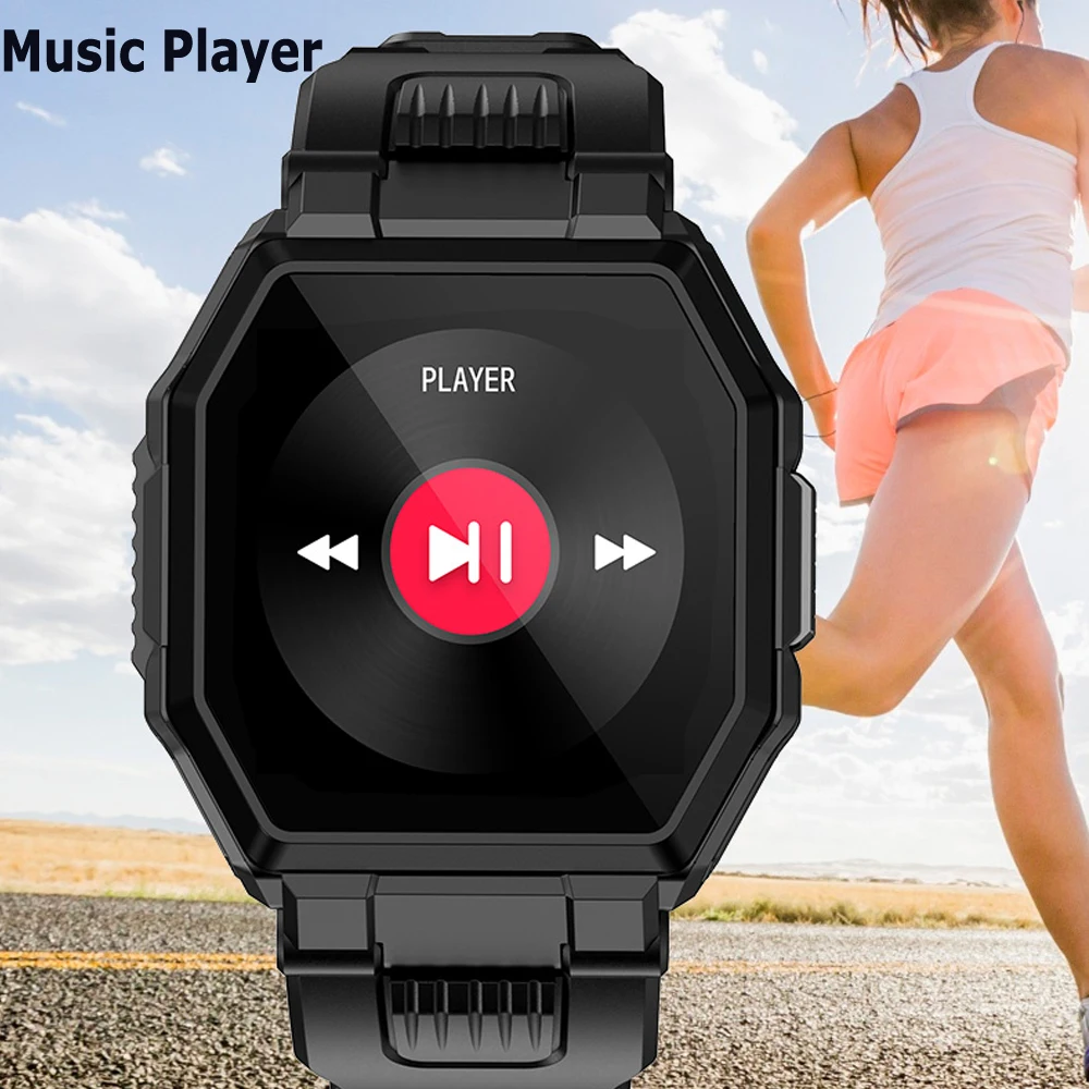 

Men Women Sports Smartwatch Business Bluetooth Call Music Smart Watches Waterproof Android Heart Rate Monitor Fitness Tracker