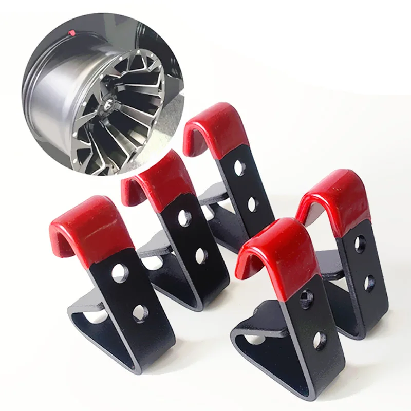 6 шт ступицы колеса крюк магазина Дисплей подставка для телефона металлический