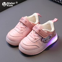 size 16 25 baby led shoes with light up sole glowing toddler shoes for kids boys girls backlight luminous sneakers 0 3 years