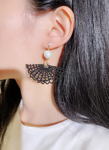 Новые модные корейские висячие серьги длинные для женщин супер красивые