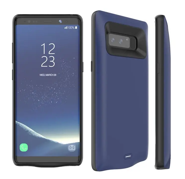 For Galaxy Note 8 UL 5000/5500 мАч чехол для аккумулятора для Galaxy Note 9 Внешний Аккумулятор Чехол для зарядки для samsung Galaxy Note 8 9 чехол для зарядного устройства - Цвет: For Galaxy Note 8