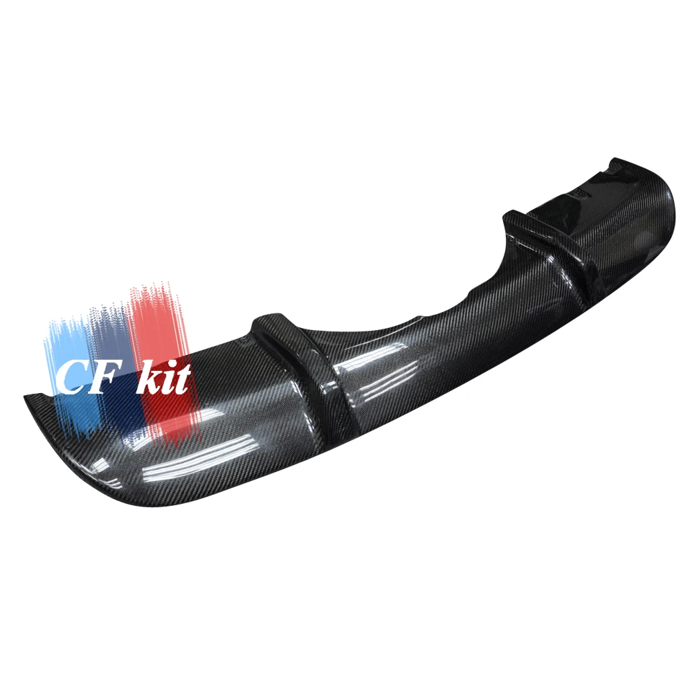 P Style M-Tech губа заднего бампера из углеродного волокна для BMW F15 M Sport 2014 Up диффузор