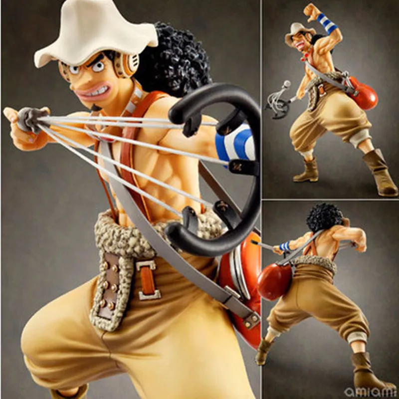 

24cm big size One piece Usopp Anime Collectible Action Figure PVC Collection Model toys brinquedos for christmas gift