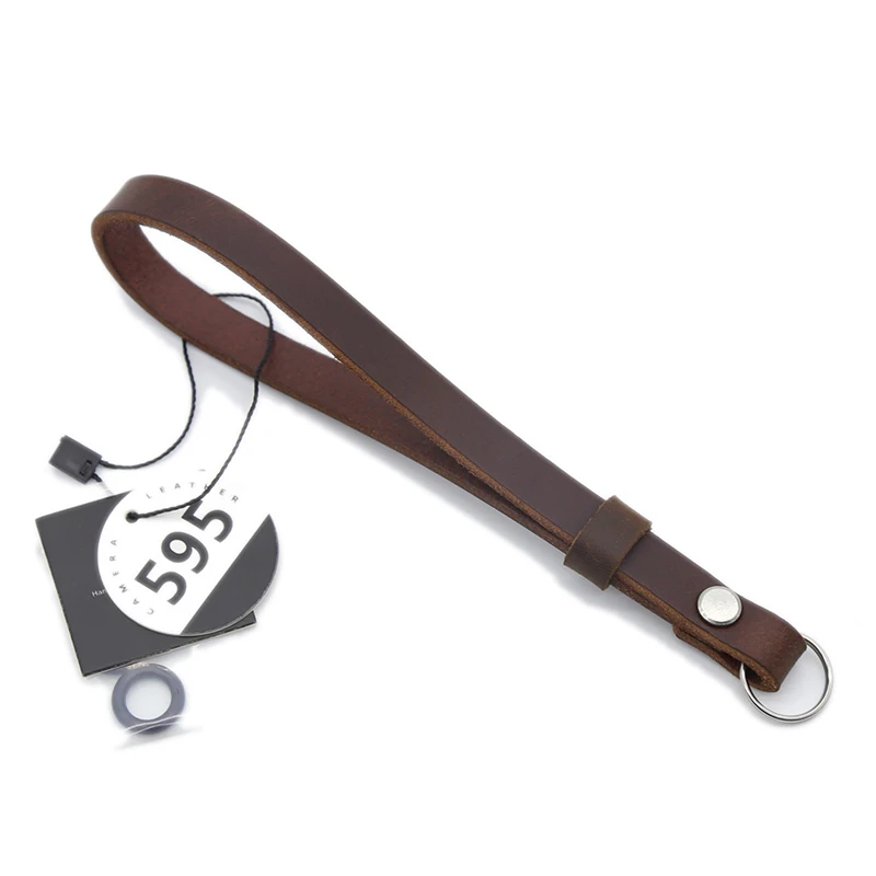 Ремешок на запястье для камеры в британском стиле 595 головы кожаный ремешок микро