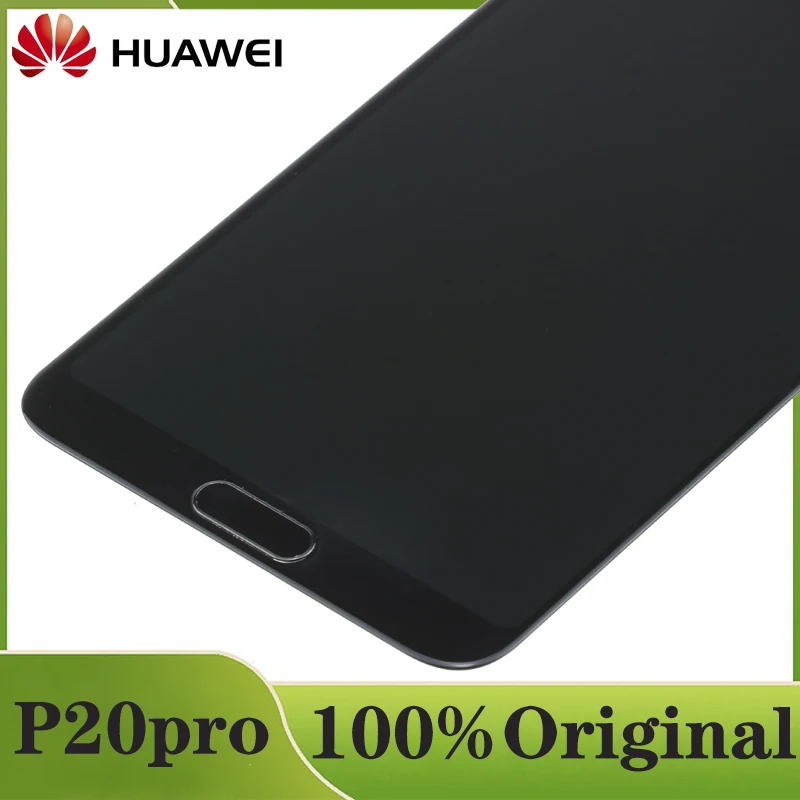 Оригинальный сменный дисплей 6 1 дюйма со сканером отпечатков пальцев для Huawei P20 Pro