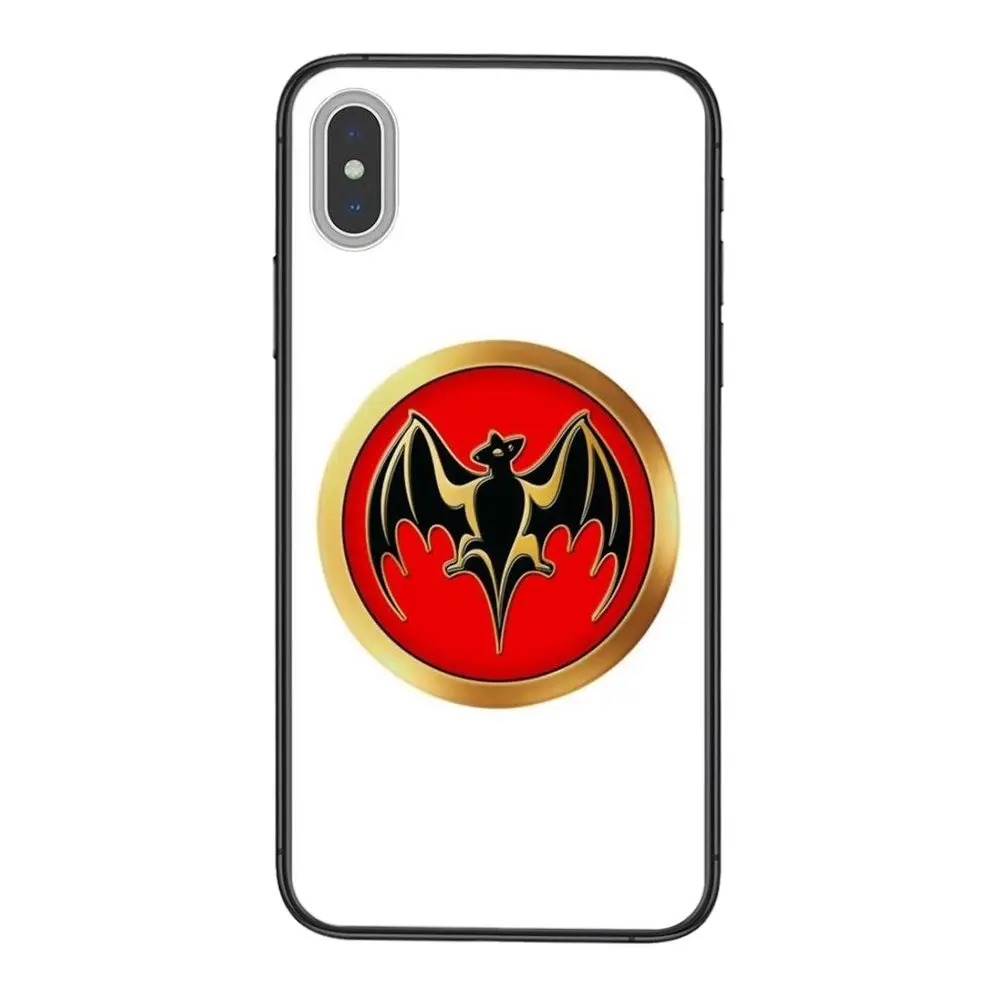Наклейка с логотипом вампирской летучей мыши Bacardi Rum для Galaxy A02 A22 A71 A51 A50 A42 A40 A32 A31 A30S A21S A20 A20S A20E A12 5G TPU телефона