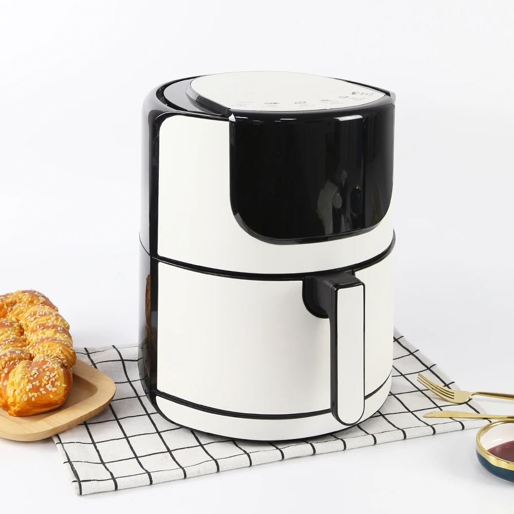 

1400W Extra Large Deep Air Fryer LCD Display Temperature Control 5L 7 Presets