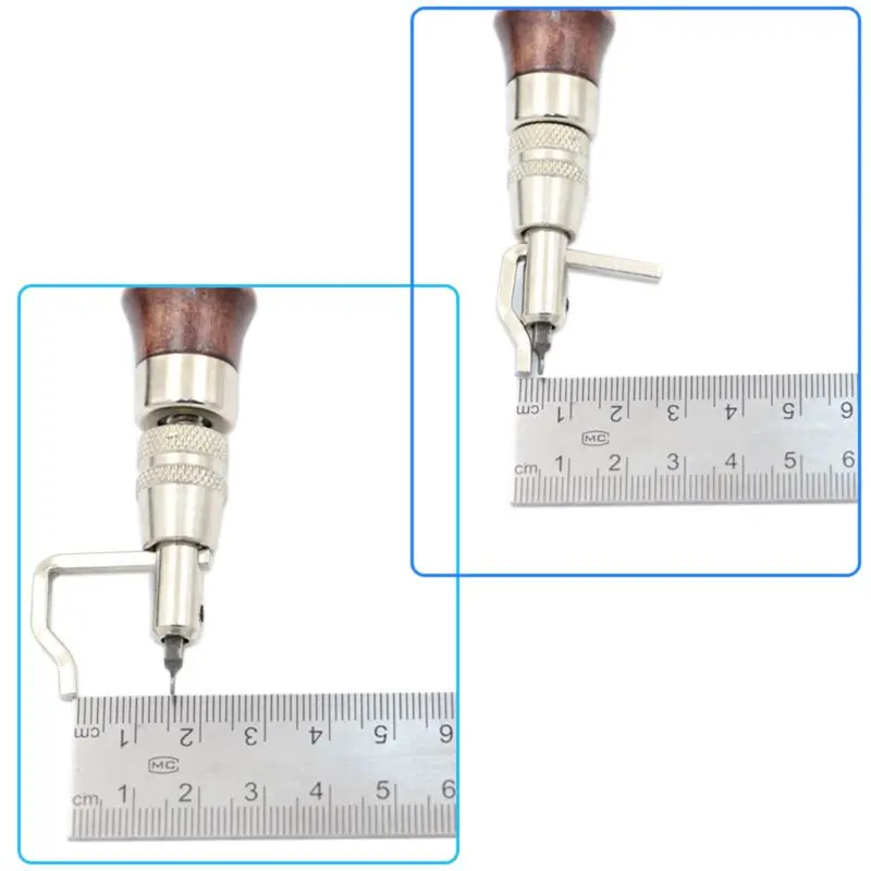 

7Pcs/Set Leather Punch Tool Adjustable DIY Crafts Cutting Edge Stitching Groover