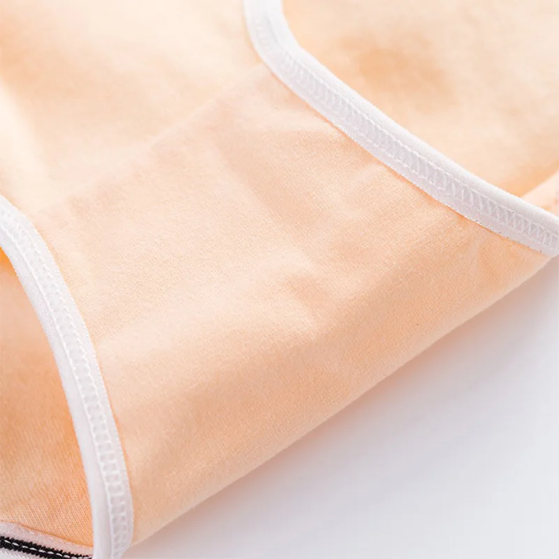 【Ready stock】5pcs/lot women's underwear cotton fashion briefs seamless cool panties candy color girls | Женская одежда