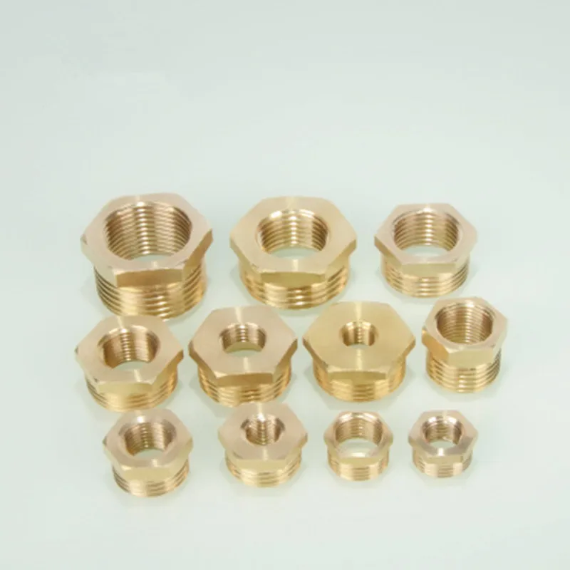 1/" 3/8" 1/" 3/4" NPT BSPT Мужской x женский латунный редукционный втулка фитинги Соединители адаптер воздушный газ Топливо Вода