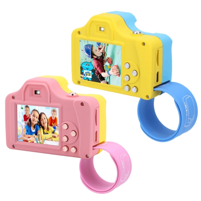 

Digital Kids Camera Mini 16MP Rechargeable Camcorder with MicroSD Slot Support up to 32G ( SD Card NOT included) 85DC
