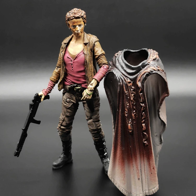 

Mcfarlane Walking Corpse Walking Dead Zombin Carol Peletier Cartoon Action Figure Opp Bag Pack