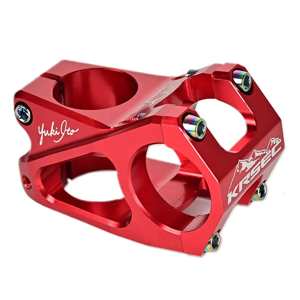 

31.8x45mm Aluminium Alloy Handlebar Stems Standpipe Handle Stems Bicycle Stem For XC AM Road Bike Gravel Bike Colorful Decorat