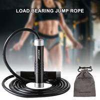 9 8ft adjustable bearing weighted skipping jump rope for crossfit training boxing workouts jumping sports exercise equipment 40