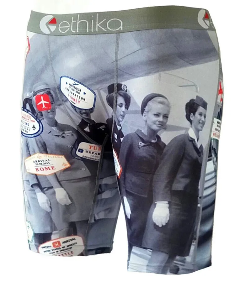 

ETHIKA Underwear Male Cock Long Boxer For Men Underpants Boy Fashion Panties Man Breathable Mens Underware Sport Short Pants