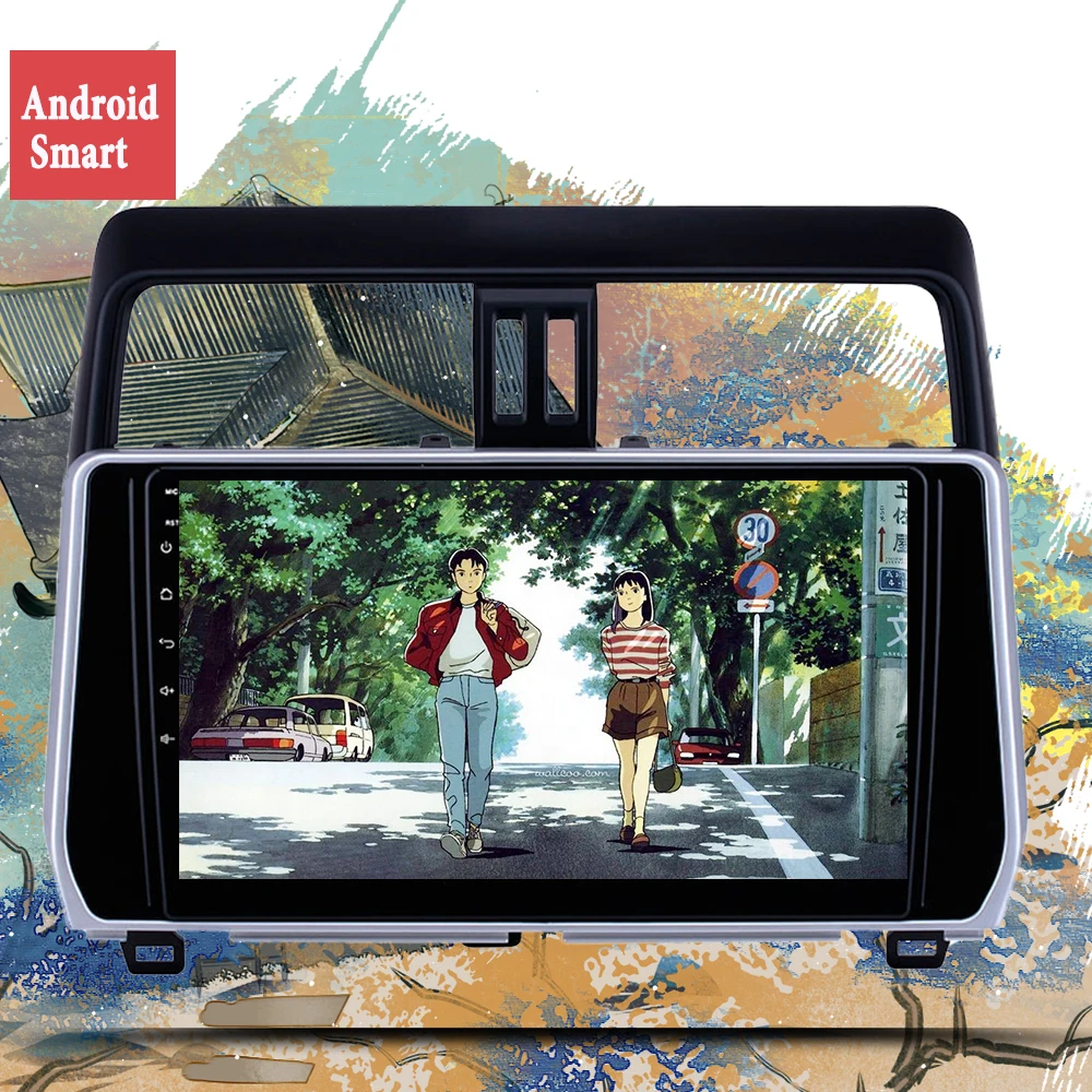 6 + 128 ГБ DSP Octa core android автомобильный мультимедийный DVD плеер для Toyota Land cruiser Prado 150 2018