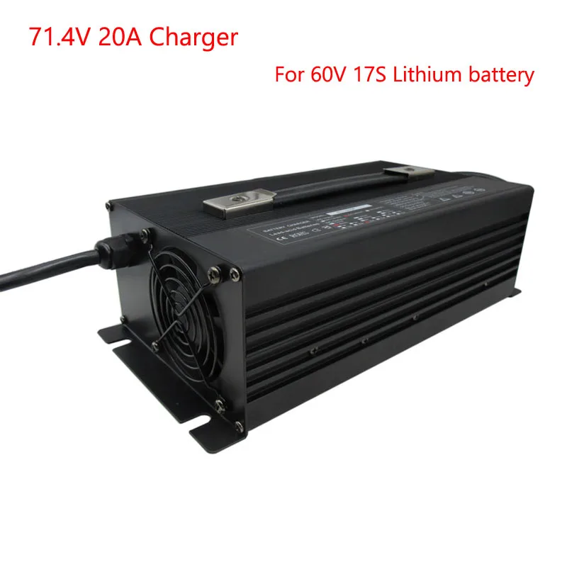 1500W 100 120V / 220V 240V 71 4 V 20A Зарядное устройство 17S 62 9 Li Ion цилиндрическая литий ионный