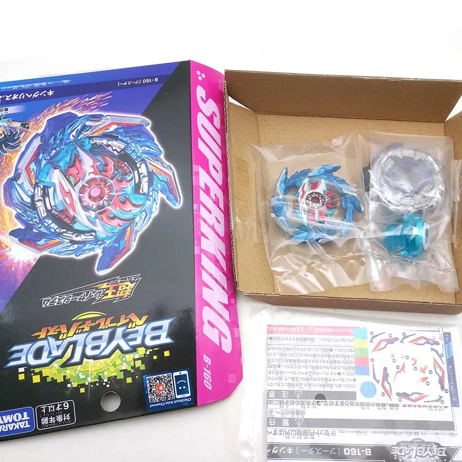 Оригинальный Takara Tomy BEYBLADE BURST SUPER KING B-160 бустер король HELIOS трансформаторного