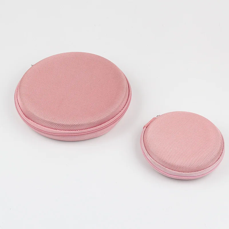 

Новейший EVA чехол для хранения наушников на молнии, сумка для переноски, черная сумка для наушников