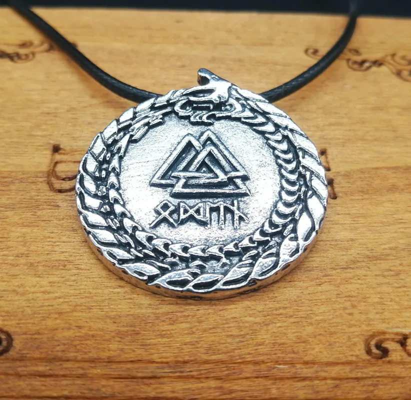 Женское и мужское винтажное ожерелье с подвеской | Украшения аксессуары