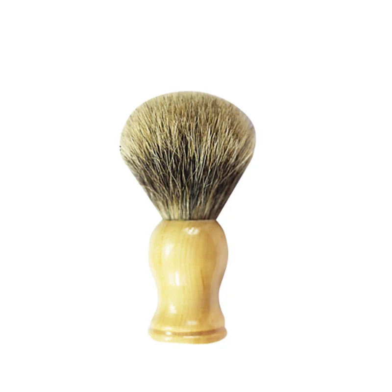 

Men's Shaving Brush Men Facial Beard Cleaning Appliance Shave Tool Razor Brush With Wood Handle For Men Face Care Tool Practical