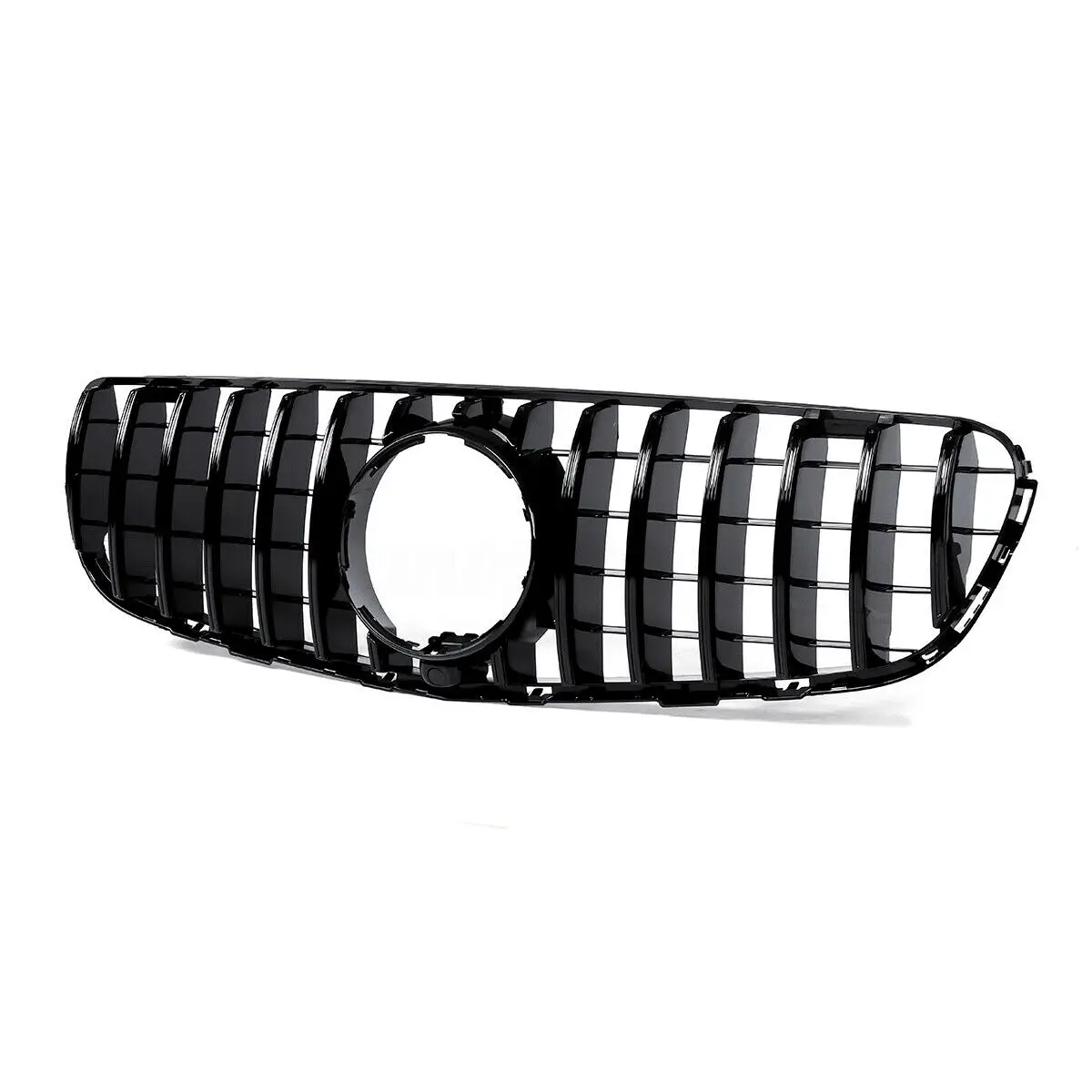 

Верхняя решетка радиатора для Mercedes Benz GLC W/X253 2015-2019 GT R, черная Автомобильная сменная решетка для переднего бампера