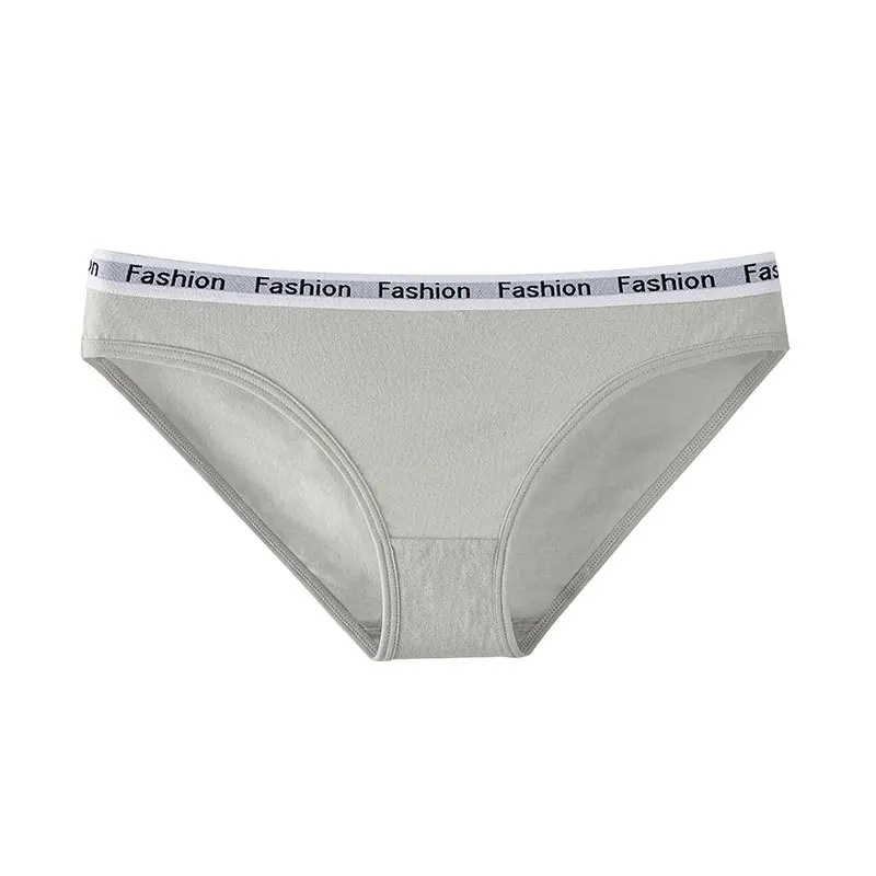 

5pcs Pack Women Cotton Panties Underwear Low Waist Soft Girls Briefs Panty Sexy Sports Comfort Female Underpants Black White