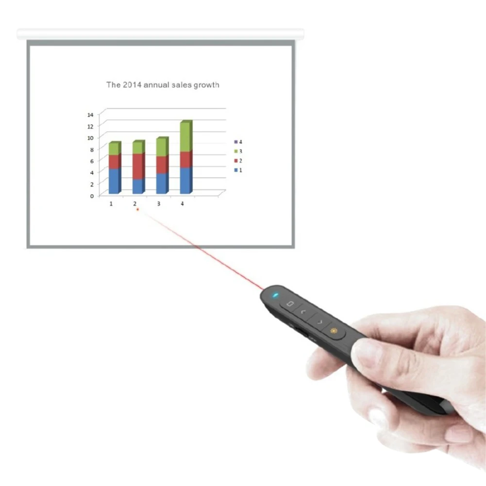 Новое поступление 2 4 ггц USB беспроводная презентационная ручка презентация PPT