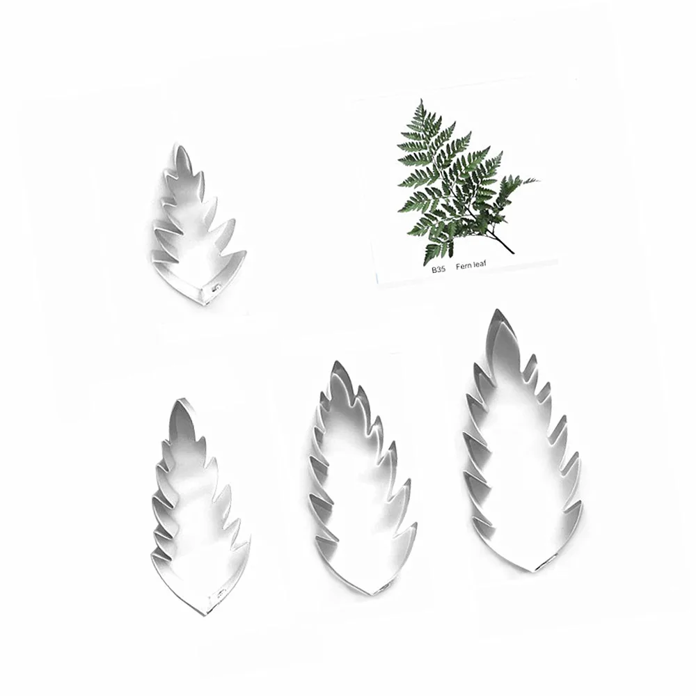 Ferm leaf fondant сахарные ножи для цветов украшения торта выпечки Полимерная глина