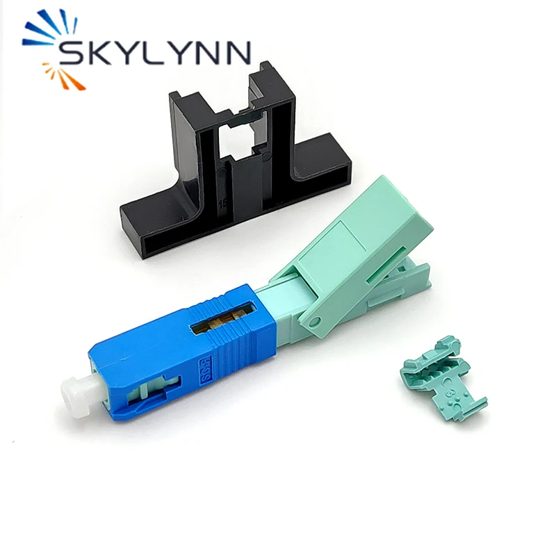 50/100 PCS SC/UPC SC/APC FTTH Fast Connector, 53mm Single Mode Special Cold Quick Connector