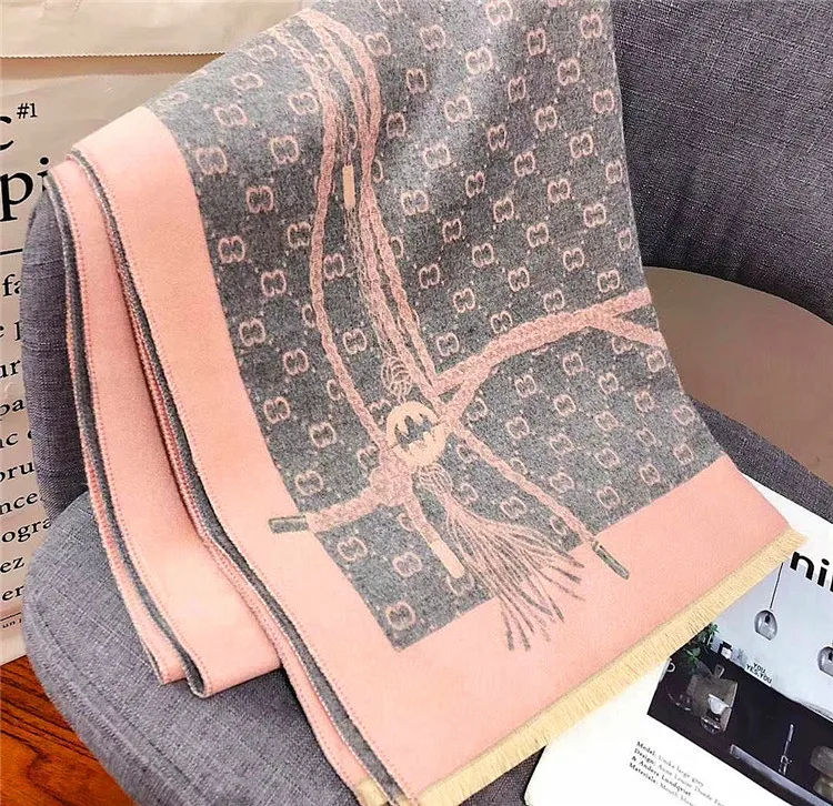 

2020 Autumn Winter Female Plaid Scarf Women fashion Scarves Wide Lattices Long Shawl Wrap Blanket Warm Tippet