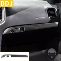 for dodge charger carbon fiber glove box trim sticker ld 2015 se rt interior co pilot storage handle cover car accessories